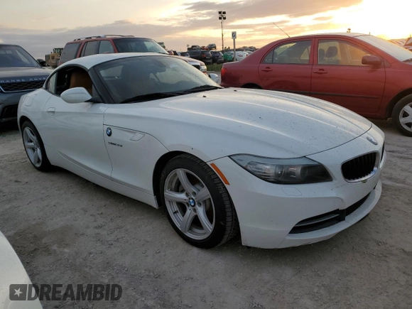 2011 BMW Z4 sDrive30i with VIN WBALM5C57BE379815, listed as a Copart auction lot 75006674 with 0 mi miles and Non Repairable. Bid and sale history available at carsss.com. Image 4.