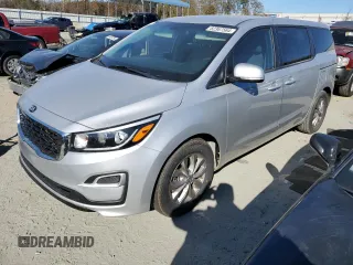 2021 Kia Sedona LX with VIN KNDMB5C19M6662773, listed as a Copart auction lot 82367564 with 80,392 mi miles and Salvage Title. Bid and sale history available at carsss.com. Image 1.