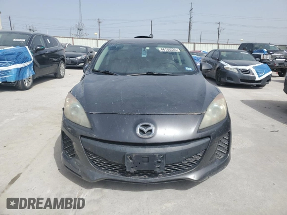 2012 Mazda 3 i Touring with VIN JM1BL1V78C1678523, listed as a Copart auction lot 48153035 with 113,429 mi miles and Salvage Title. Bid and sale history available at DreamBid. Image 5.