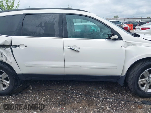 2014 Chevrolet Traverse LT with VIN 1GNKRGKD6EJ273783, listed as a IAAI auction lot 42103544 with 107,179 mi miles and . Bid and sale history available at DreamBid. Image 14.