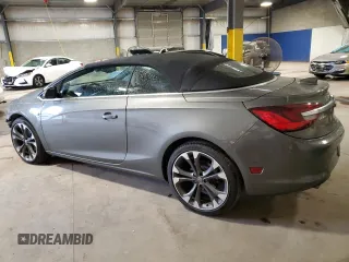 2017 Buick Cascada Premium с VIN W04WH3N59HG117999, выставлен на аукционе Copart как лот 71565694 с пробегом 62 142 миль миль и Списание • Salvage title. История ставок и продаж доступна на DreamBid. Изображение 2.
