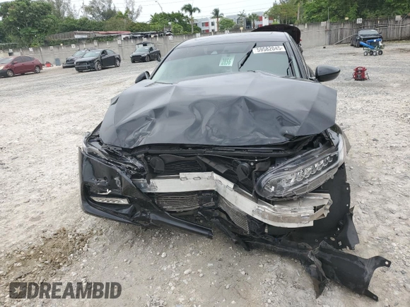 2020 Honda Accord EX with VIN 1HGCV1F46LA139452, listed as a Copart auction lot 59582045 with 87,865 mi miles and Non repairable. Bid and sale history available at DreamBid. Image 5.