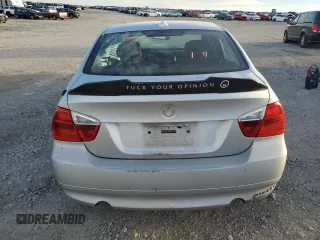 2008 BMW 3 Series 335i with VIN WBAVB73558VH25382, listed as a Copart auction lot 52142795 with 245,001 mi miles and Salvage title. Bid and sale history available at DreamBid. Image 6.