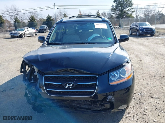 2008 Hyundai Santa Fe SE with VIN 5NMSH13E98H171873, listed as a IAAI auction lot 41527999 with 220,904 mi miles. Bid and sale history available at carsss.com. Image 12.