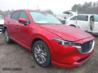 2024 Mazda CX-5 2.5 S Premium Plus Package with VIN JM3KFBEL4R0421147, listed as a IAAI auction lot 41202221 with 15,544 mi miles. Bid and sale history available at carsss.com. Image 1.