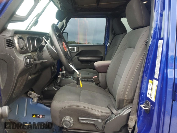 2018 Jeep Wrangler Unlimited Sport z VIN 1C4HJXDG8JW172632, wystawiony jako Copart lot #60714375 z przebiegiem 81 690 mil mil oraz Szkoda całkowita • Salvage title. Historia ofert i sprzedaży dostępna na DreamBid. Obrazek 7.