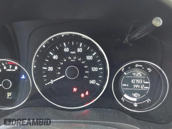 2016 Honda HR-V EX with VIN 3CZRU6H58GM733607, listed as a IAAI auction lot 41435835 with 107,931 mi miles. Bid and sale history available at carsss.com. Image 7.