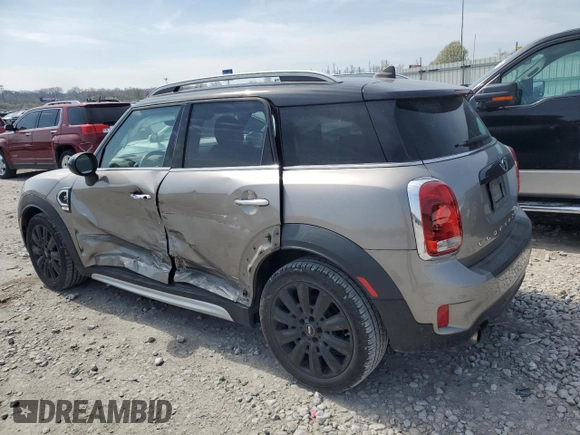 2017 MINI Countryman Cooper S with VIN WMZYT3C3XH3D98204, listed as a Copart auction lot 51047635 with 71,428 mi miles and Salvage title. Bid and sale history available at DreamBid. Image 2.