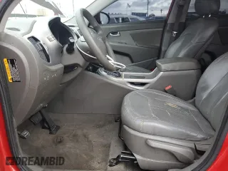 2012 Kia Sportage LX with VIN KNDPB3A22C7306283, listed as a Copart auction lot 43462124 with 166,886 mi miles and Salvage Title. Bid and sale history available at carsss.com. Image 7.