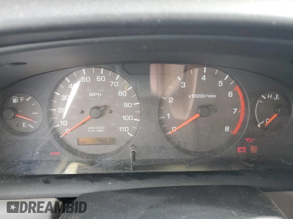 2000 Nissan Frontier XE with VIN 1N6ED26T0YC314102, listed as a Copart auction lot 83678264 with 174,419 mi miles and Salvage title. Bid and sale history available at DreamBid. Image 9.