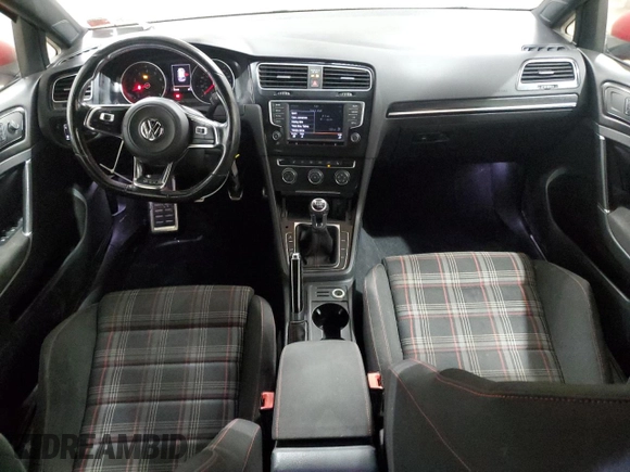 2016 Volkswagen Golf GTI SE with VIN 3VW5T7AU0GM038680, listed as a Copart auction lot 72386753 with 46,500 mi miles and Salvage Title. Bid and sale history available at carsss.com. Image 8.