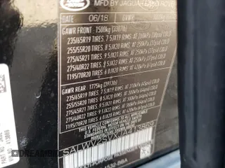 2018 Land Rover Range Rover Sport HSE Dynamic with VIN SALWV2SVXJA413869, listed as a Copart auction lot 46270283 with 80,027 mi miles and Salvage Title. Bid and sale history available at carsss.com. Image 13.