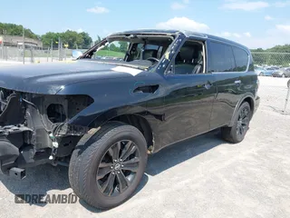 2018 Nissan Armada Platinum with VIN JN8AY2NE5J9731473, listed as a IAAI auction lot 42441530 with 94,033 mi miles and . Bid and sale history available at DreamBid. Image 2.