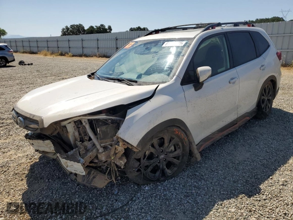 2023 Subaru Forester Special Sports with VIN JF2SKAJC8PH449201, listed as a Copart auction lot 61454295 with 23,967 mi miles and Salvage title. Bid and sale history available at DreamBid. Image 1.