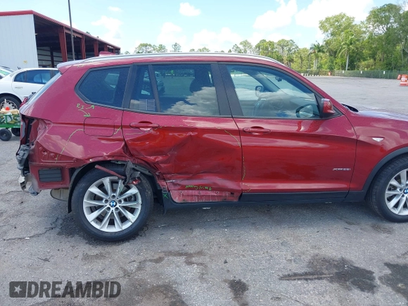 2013 BMW X3 xDrive28i with VIN 5UXWX9C50D0A11265, listed as a IAAI auction lot 41931507 with 69,853 mi miles and . Bid and sale history available at DreamBid. Image 6.