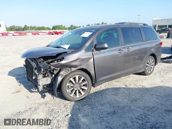 2018 Toyota Sienna LE with VIN 5TDJZ3DC3JS190746, listed as a IAAI auction lot 42161562 with 180,000 mi miles and . Bid and sale history available at DreamBid. Image 2.