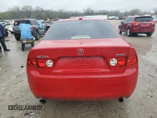 2005 Acura TSX with VIN JH4CL96825C032653, listed as a Copart auction lot 51695135 with 195,182 mi miles and Salvage Title. Bid and sale history available at DreamBid. Image 6.