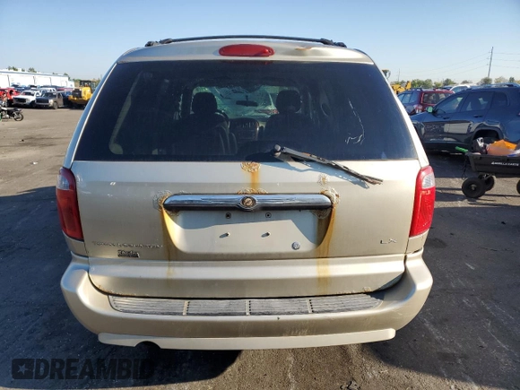 2007 Chrysler Town & Country LWB LX with VIN 2A4GP44R77R262070, listed as a Copart auction lot 69857534 with 211,781 mi miles and Salvage Title. Bid and sale history available at carsss.com. Image 6.