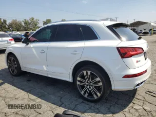 2020 Audi SQ5 Premium with VIN WA1A4AFY6L2014676, listed as a Copart auction lot 68656803 with 24,018 mi miles. Bid and sale history available at carsss.com. Image 2.