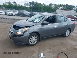 2019 Nissan Versa SV with VIN 3N1CN7AP0KL830165, listed as a IAAI auction lot 42202888 with 118,260 mi miles and . Bid and sale history available at DreamBid. Image 2.