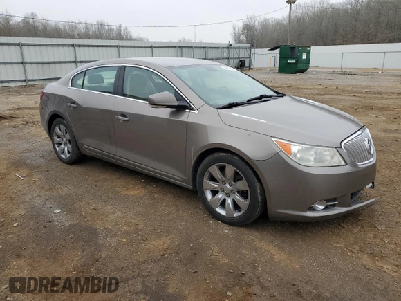 2012 Buick LaCrosse Premium 2 with VIN 1G4GF5G30CF167515, listed as a Copart auction lot 44184125 with 0 mi miles and Salvage Title. Bid and sale history available at carsss.com. Image 4.