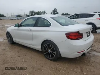 2021 BMW 2 Series 230i with VIN WBA2J1C05M7J36402, listed as a Copart auction lot 64572524 with 25,217 mi miles and Non Repairable. Bid and sale history available at carsss.com. Image 2.