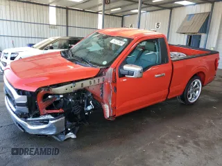 2023 Ford F-150 XL with VIN 1FTMF1CB7PKD81458, listed as a Copart auction lot 62908475 with 24,127 mi miles and Clean title. Bid and sale history available at DreamBid. Image 1.