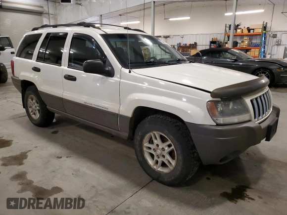 2004 Jeep Grand Cherokee Laredo with VIN 1J4GW48S94C432692, listed as a Copart auction lot 52506585 with 269,983 mi miles and Salvage Title. Bid and sale history available at carsss.com. Image 4.
