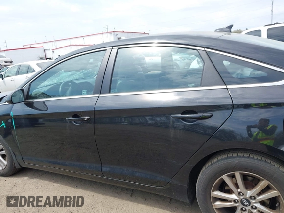 2017 Hyundai Sonata SE with VIN 5NPE24AF9HH451114, listed as a IAAI auction lot 42007411 with 58,945 mi miles. Bid and sale history available at carsss.com. Image 14.