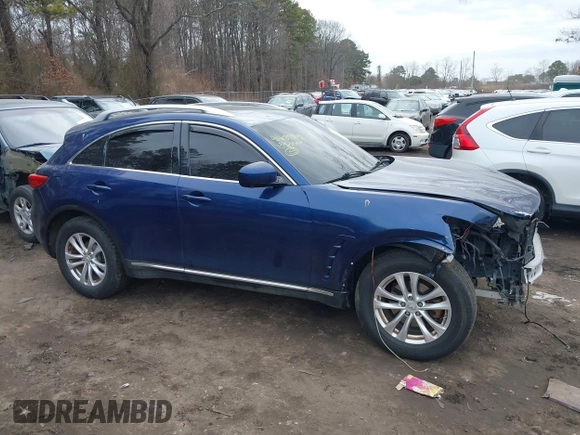 2013 Infiniti FX with VIN JN8CS1MW8DM170914, listed as a IAAI auction lot 41689303 with 138,400 mi miles and . Bid and sale history available at DreamBid. Image 13.