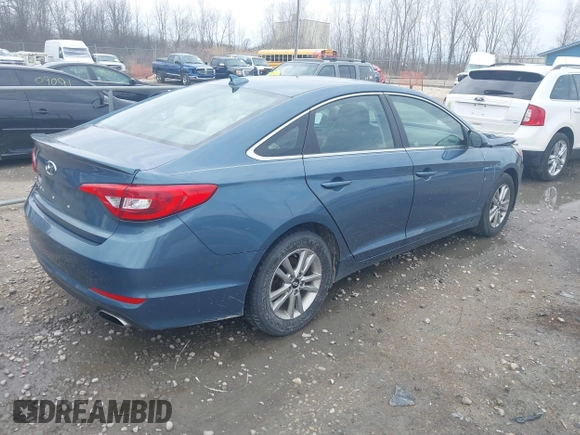 2015 Hyundai Sonata 2.4L SE with VIN 5NPE24AFXFH179685, listed as a IAAI auction lot 42109279 with 100,464 mi miles. Bid and sale history available at carsss.com. Image 4.
