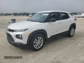 2021 Chevrolet TrailBlazer LS with VIN KL79MMS27MB033828, listed as a Copart auction lot 46075424 with 28,882 mi miles and . Bid and sale history available at DreamBid. Image 1.
