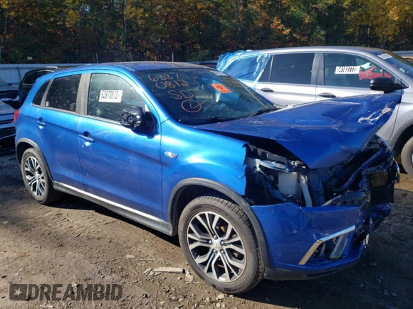 2018 Mitsubishi Outlander Sport SE 2.4 with VIN JA4AR3AW9JZ034766, listed as a Copart auction lot 63870812 with 88,818 mi miles. Bid and sale history available at carsss.com. Image 1.