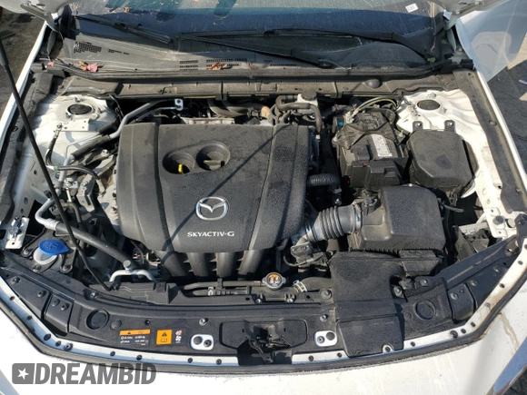 2019 Mazda 3 Preferred with VIN 3MZBPADL0KM113572, listed as a Copart auction lot 75737004 with 56,543 mi miles and Salvage Title. Bid and sale history available at DreamBid. Image 11.