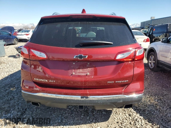 2019 Chevrolet Equinox Premier with VIN 3GNAXYEX4KL207685, listed as a Copart auction lot 47167565 with 99,823 mi miles and Salvage Title. Bid and sale history available at carsss.com. Image 6.