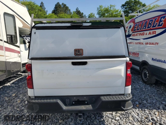 2019 Chevrolet Silverado 1500 Work Truck with VIN 3GCNWAEF5KG189198, listed as a Copart auction lot 52337305 with 122,894 mi miles and Clean Title. Bid and sale history available at DreamBid. Image 6.
