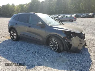 2020 Ford Escape SE Sport Hybrid with VIN 1FMCU9BZ2LUA60131, listed as a Copart auction lot 53796425 with 73,370 mi miles and Salvage title. Bid and sale history available at DreamBid. Image 4.