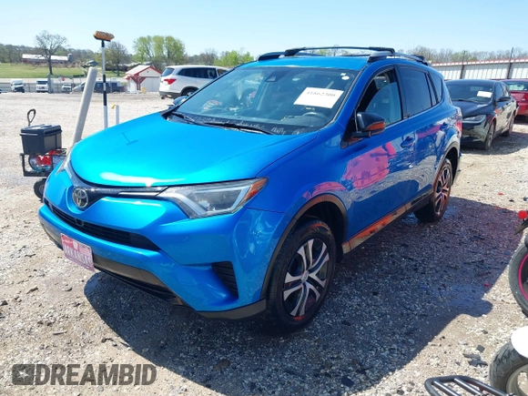 2017 Toyota RAV4 LE with VIN 2T3ZFREV2HW404424, listed as a IAAI auction lot 41862300 with 164,267 mi miles and . Bid and sale history available at carsss.com. Image 18.