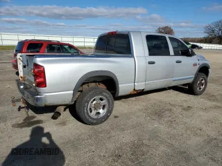 2007 Dodge 2500 Laramie with VIN 3D3KS29A87G843998, listed as a Copart auction lot 80517894 with 305,537 mi miles and Clean Title. Bid and sale history available at DreamBid. Image 3.