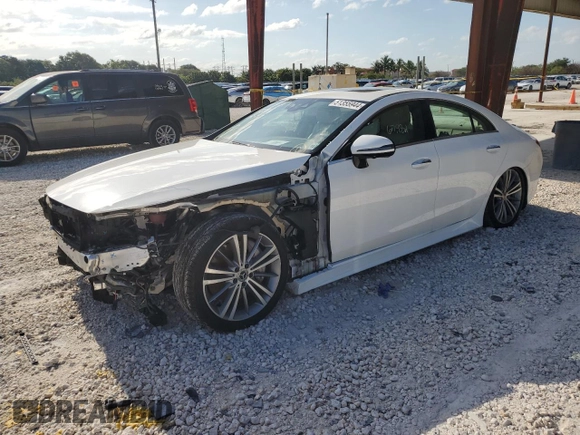 2019 Mercedes-Benz CLS with VIN WDD2J5KB4KA010194, listed as a Copart auction lot 51355944 with 67,981 mi miles and Salvage Title. Bid and sale history available at carsss.com. Image 1.