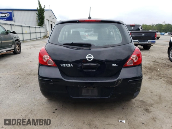 2009 Nissan Versa 1.8 S with VIN 3N1BC13E99L423269, listed as a Copart auction lot 70702834 with 168,975 mi miles and Clean Title. Bid and sale history available at carsss.com. Image 6.
