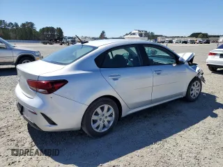 2023 Kia Rio LX z VIN 3KPA24AD3PE577193, wystawiony jako Copart lot #50104585 z przebiegiem 55 046 mil mil oraz Szkoda całkowita • Salvage title. Historia ofert i sprzedaży dostępna na DreamBid. Obrazek 3.