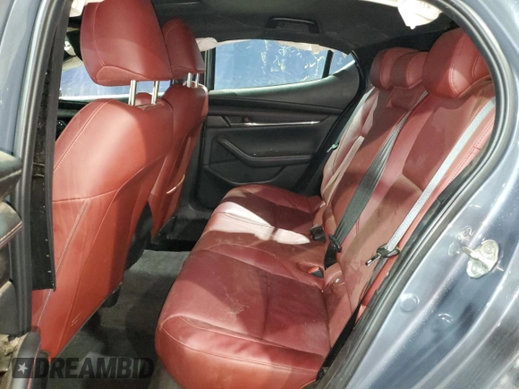2024 Mazda 3 S Carbon Edition with VIN JM1BPBLM2R1709387, listed as a Copart auction lot 52748755 with 25,380 mi miles and Non Repairable. Bid and sale history available at DreamBid. Image 11.