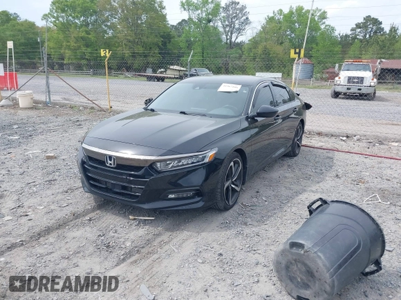 2019 Honda Accord Sport with VIN 1HGCV1F33KA158689, listed as a IAAI auction lot 41967106 with 64,623 mi miles and . Bid and sale history available at DreamBid. Image 17.