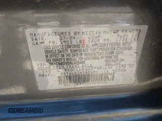 2024 Nissan Versa S z VIN 3N1CN8DV5RL920468, wystawiony jako IAAI lot #42040039 z przebiegiem 22 201 mil mil oraz . Historia ofert i sprzedaży dostępna na DreamBid. Obrazek 9.