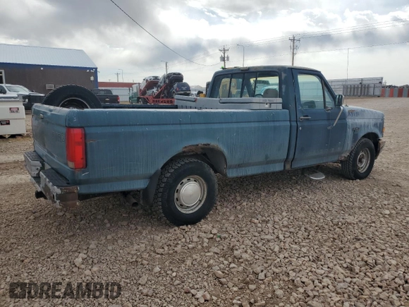 1993 Ford F-150 with VIN 1FTDF15Y4PLA22578, listed as a Copart auction lot 51087015 with 79,539 mi miles and Clean Title. Bid and sale history available at carsss.com. Image 3.