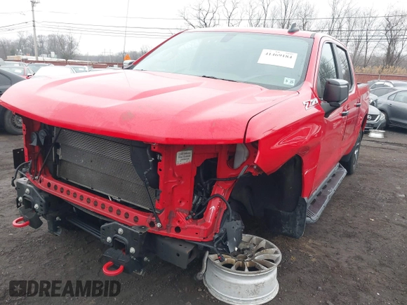 2020 Chevrolet Silverado 1500 LT Trail Boss with VIN 1GCPYFED8LZ194475, listed as a IAAI auction lot 41469184 with 101,016 mi miles. Bid and sale history available at carsss.com. Image 6.