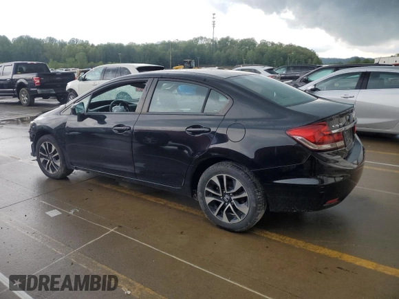 2015 Honda Civic EX z VIN 19XFB2F84FE086975, wystawiony jako Copart lot #54414085 z przebiegiem 141 402 mil mil oraz Szkoda całkowita • Salvage title. Historia ofert i sprzedaży dostępna na DreamBid. Obrazek 2.
