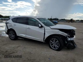 2023 Acura RDX w/Technology Package with VIN 5J8TC1H59PL009140, listed as a Copart auction lot 74685164 with 5,794 mi miles and Non Repairable. Bid and sale history available at carsss.com. Image 4.