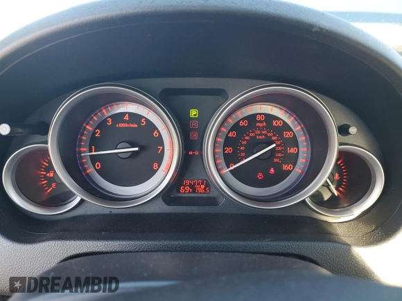 2012 Mazda 6 S Grand Touring with VIN 1YVHZ8CB8C5M20286, listed as a Copart auction lot 87176434 with 194,771 mi miles and Salvage Title. Bid and sale history available at DreamBid. Image 9.